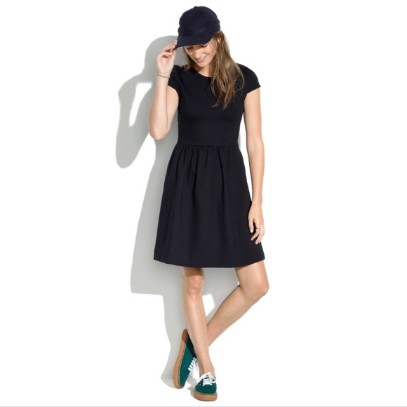 Madewell Dresses & Skirts - NWT!! Madewell Ponte black skater dress